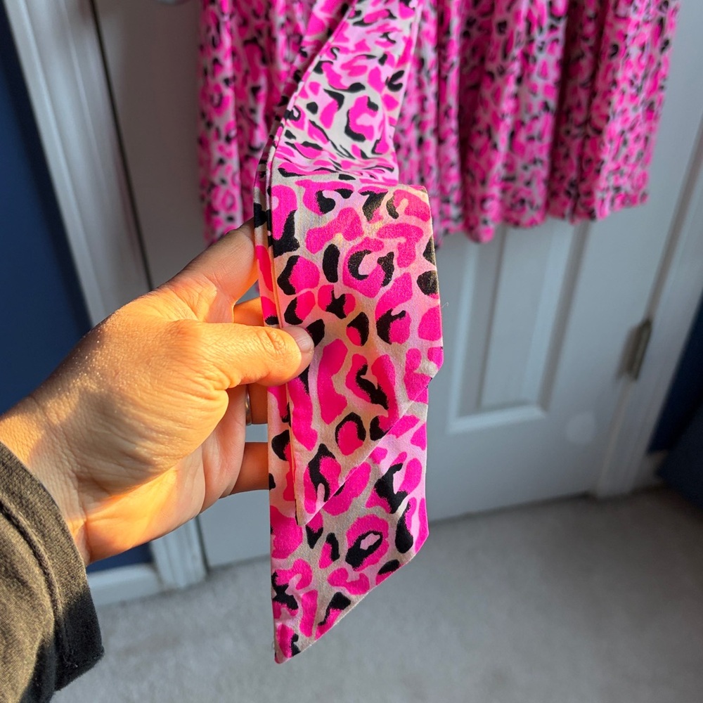 LIKE NEW Lilly Pulitzer XS Cynthia Swing Dress in Pink Topaz My Favorite Spot - Picture 6 of 14